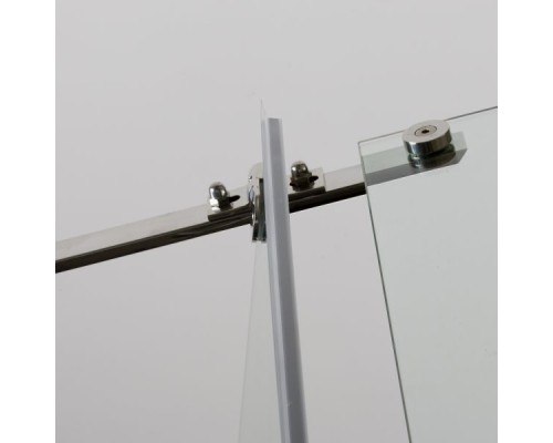 Душевой уголок Alex Baitler 100х100 AB245-100 профиль Хром стекло тонированное