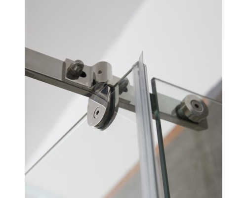 Душевой уголок Alex Baitler 100х100 AB245-100 профиль Хром стекло тонированное