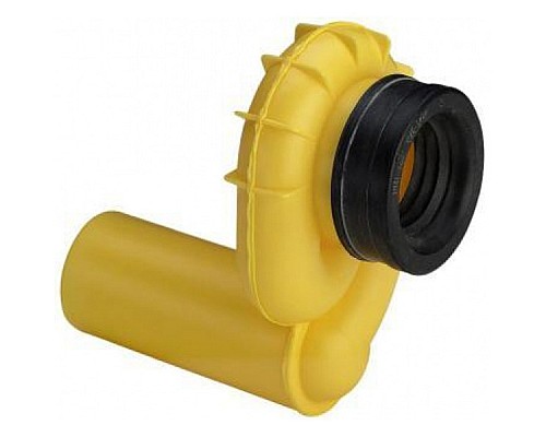 Сифон для писсуара Viega 492465 с манжетным уплотнением и гидрозатвором Желтый