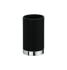 Стакан для зубных щеток Colombo Design Nordic B5241.CR-CNO Хром Черный