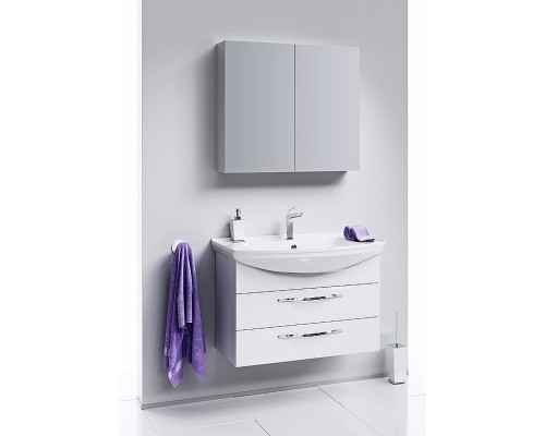 Зеркальный шкаф Aqwella МС 70 МС.04.07 Белый