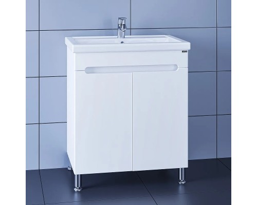 Тумба под раковину СанТа Лондон 70 224016 Белая