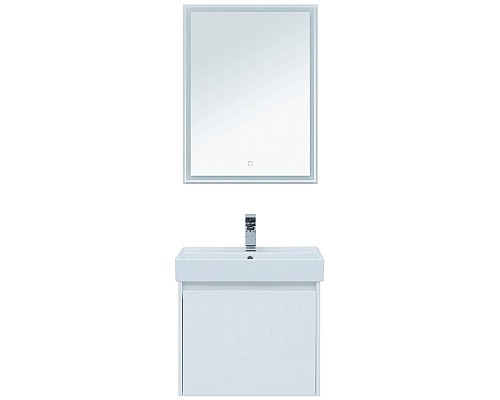 Комплект мебели для ванной Aquanet Nova Lite 60 242922 подвесной Белый