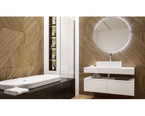 Столешница под раковину Velvex Unique Unit 100 st.UNI.100-67 Дуб французский