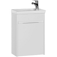 Тумба с раковиной Aquanet Дувр 45 213041 подвесная Белая