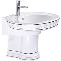 Раковина CeramaLux 75 1414 Белая