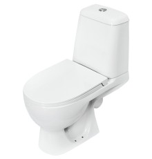 Унитаз-компакт Sanita Luxe Max SL DM WC.CC/Max/2-DM/WHT.G/S1 с бачком и сиденьем Микролифт