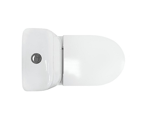 Унитаз-компакт Sanita Luxe Max SL DM WC.CC/Max/2-DM/WHT.G/S1 с бачком и сиденьем Микролифт