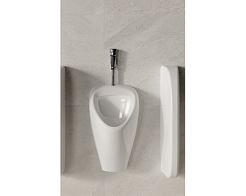 Писсуар Sanita Luxe Long PS/Long/Mech/WHT.G/S1 подвесной Белый