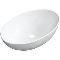 Раковина-чаша Sanita Luxe Ringo Slim 53 WB.CT/Ringo/53-N.Slim/WHT.G/S1 Белая