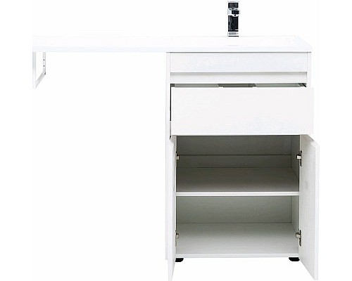 Тумба с раковиной Aquanet Токио 120 R 239210 Белая