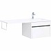 Тумба с раковиной Aquanet Токио 120 R 239213 подвесная Белая