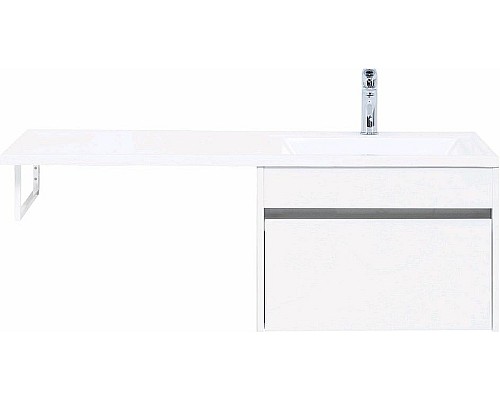 Тумба с раковиной Aquanet Токио 120 R 239213 подвесная Белая