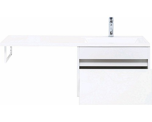 Тумба с раковиной Aquanet Токио 120 R 239213 подвесная Белая