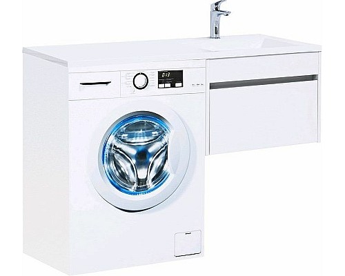 Тумба с раковиной Aquanet Токио 120 R 239213 подвесная Белая