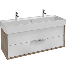 Тумба под раковину Jacob Delafon Vivienne 120 EB1509-E52-N18 подвесная Белая Дуб табак