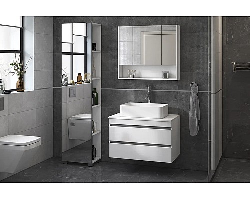 Зеркальный шкаф Vigo Urban 80 zsh.URB.80 Белый