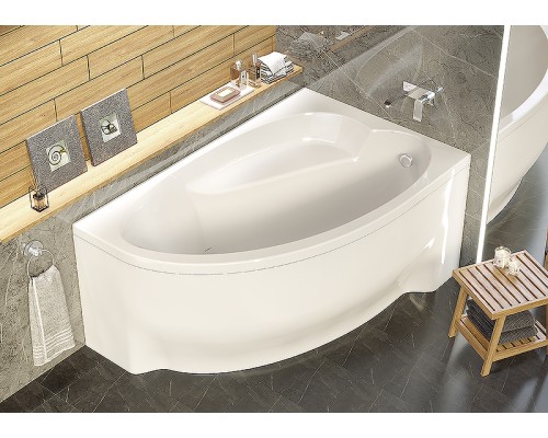 Акриловая ванна Alex Baitler Nero 160х100 R без гидромассажа