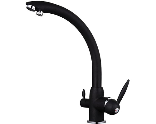 Смеситель для кухни Frap H99 F4399-7 Черный матовый