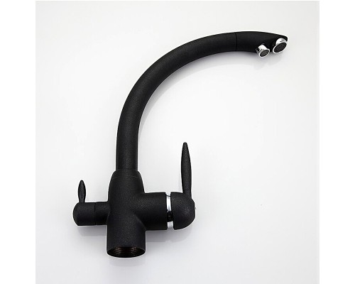 Смеситель для кухни Frap H99 F4399-7 Черный матовый