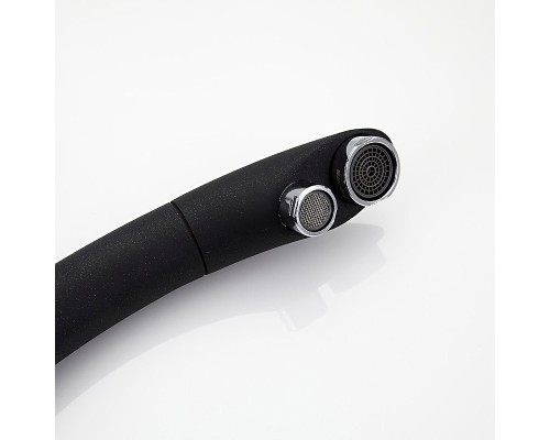 Смеситель для кухни Frap H99 F4399-7 Черный матовый