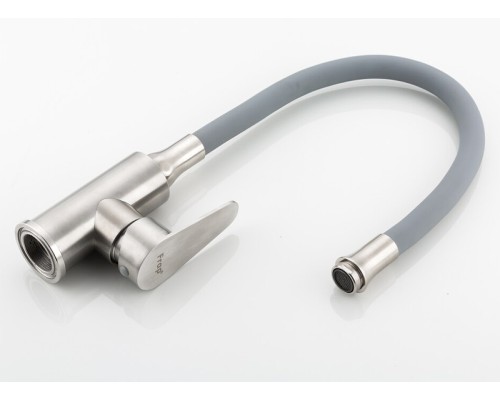 Смеситель для кухни Frap H48 F4448 Сатин Серый