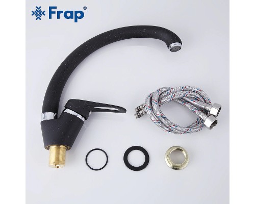 Смеситель для кухни Frap F4113-7 Черный матовый