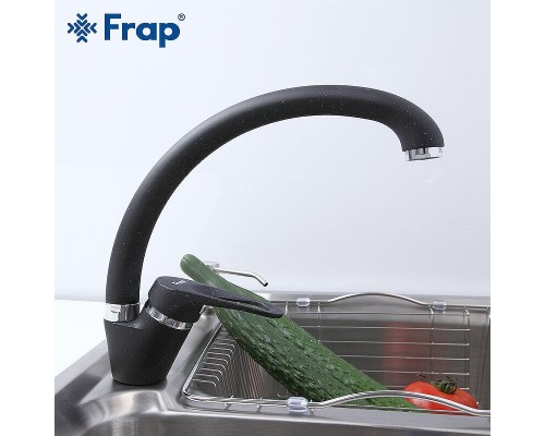 Смеситель для кухни Frap F4113-7 Черный матовый