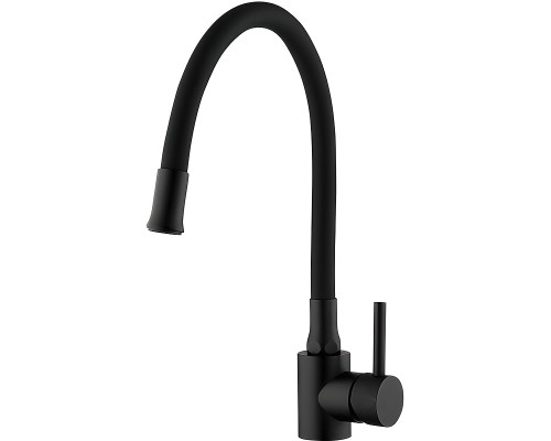 Смеситель для кухни Frap F40994-6 Черный матовый