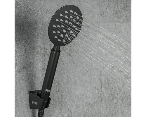 Смеситель для ванны Frap H801 F32801-6 универсальный Черный матовый