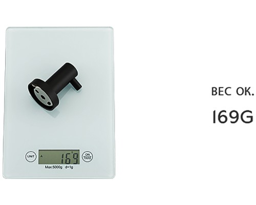 Крючок Frap F302 F30205 Черный матовый