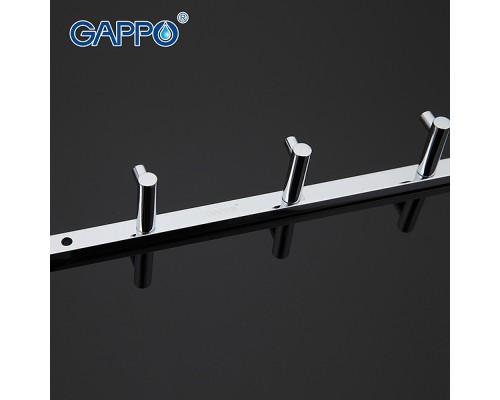 Вешалка для полотенец Gappo G202-5 Хром