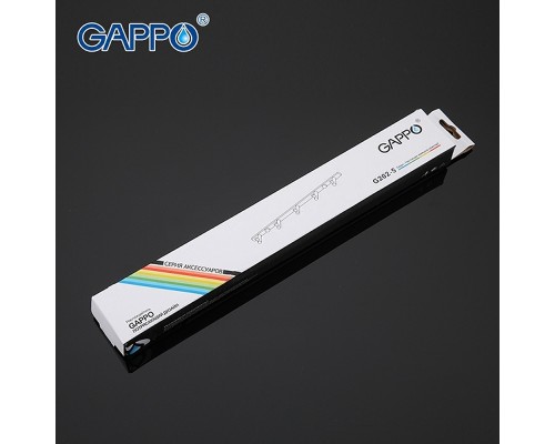 Вешалка для полотенец Gappo G202-5 Хром