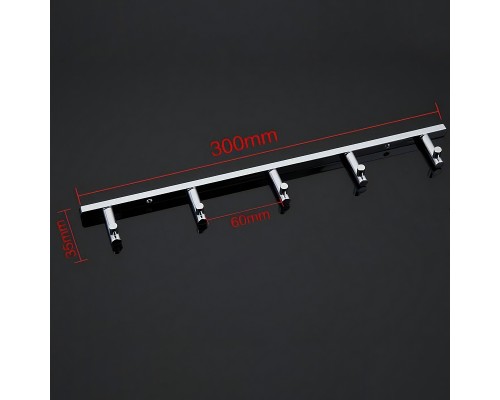 Вешалка для полотенец Gappo G202-5 Хром