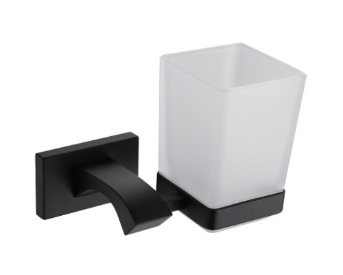 Стакан для зубных щеток Gappo G0706-6 Черный матовый