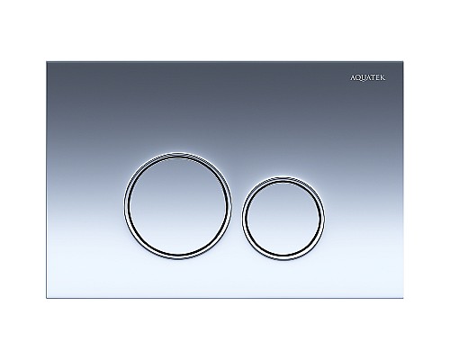 Клавиша смыва Aquatek KDI-0000018 Хром глянцевая