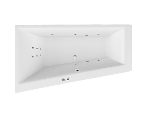 Акриловая ванна Excellent Sfera Slim 170x100 L с гидромассажем