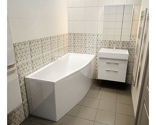 Ванна из искусственного камня Astra Form Скат 170х75 R 01010015 без гидромассажа
