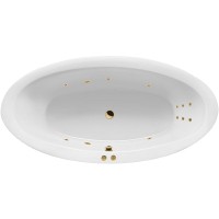Акриловая ванна Excellent Lumina 190x95 с гидромассажем
