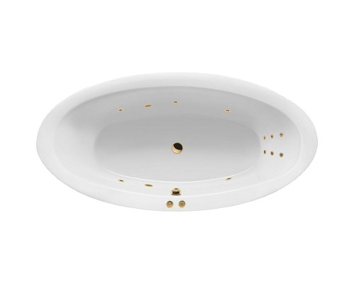 Акриловая ванна Excellent Lumina 190x95 WAEX.LUM19.LINE.GL с гидромассажем