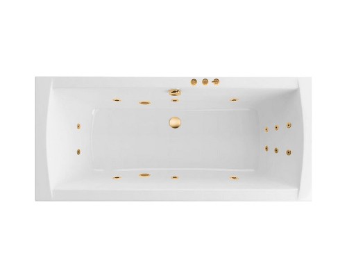 Акриловая ванна Excellent Aquaria Lux 180x80 с гидромассажем