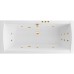 Акриловая ванна Excellent Aquaria Lux 180x80 с гидромассажем