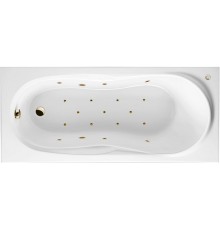 Акриловая ванна Excellent Sekwana 170x75 Relax Бронза с гидромассажем