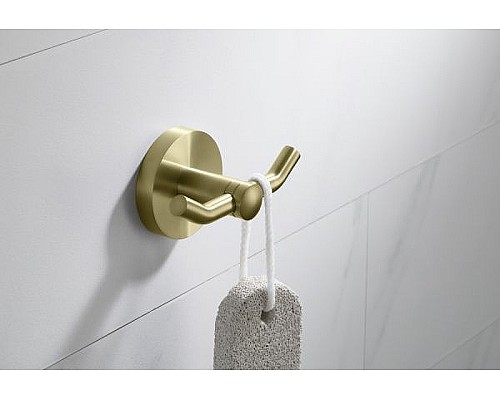 Двойной крючок Timo Saona 13012/17 Золото матовое