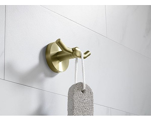 Двойной крючок Timo Saona 13012/17 Золото матовое