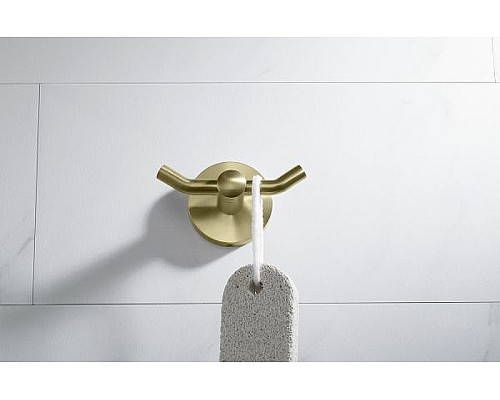 Двойной крючок Timo Saona 13012/17 Золото матовое