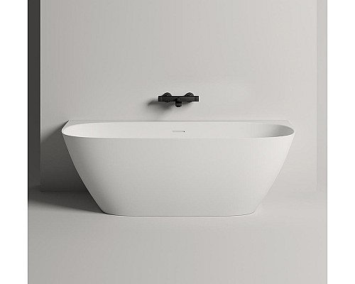 Ванна из искусственного камня Salini Sofia Wall 180х85 102523M Белая матовая