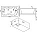Акриловая ванна Bas Кэмерон 120x70 В 00018 без гидромассажа