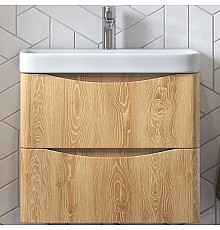 Тумба под раковину Velvex Clay 60 tp.CLA.9595.60.2Y подвесная Дуб верона