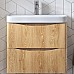 Тумба под раковину Velvex Clay 60 tp.CLA.9595.60.2Y подвесная Дуб верона